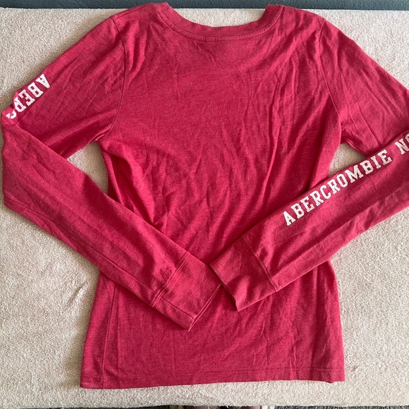 Vintage Abercrombie & Fitch Pink Crew Neck Tee - Picture 8 of 8